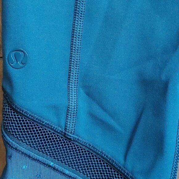 Lululemon Athletic Capri Leggings green size 4 - Picture 6 of 9